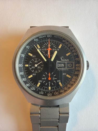 Sinn 157 chronograph lemania - sinn,