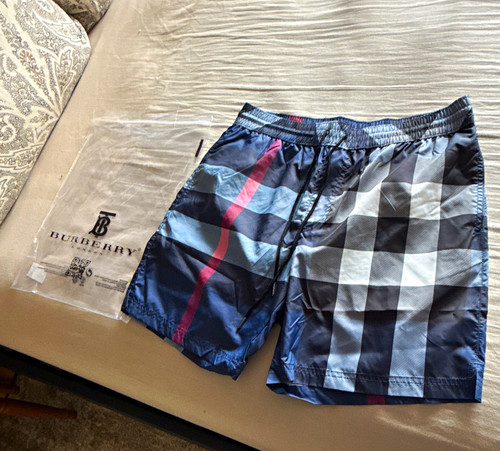 Burberry men check swim - check,