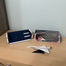 CORGI 650 CONCORDE BRITISH AIRWAYS NEW ORIGINAL DIE CAST WITH IT'S STAND & BOXES