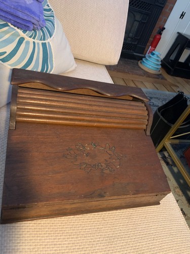Antique travel desk lap - travel,