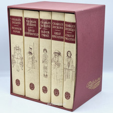 Charles Dickens Novels (5v.) - Set 1 - C. Keeping - Folio Society - 1994 1st ed.