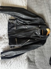 Leather gold branded vintage - leather,
