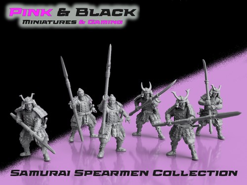 Samurai spearmen - 6, x