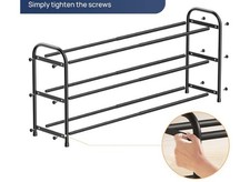 3 Tier Expandable Shoe Rack