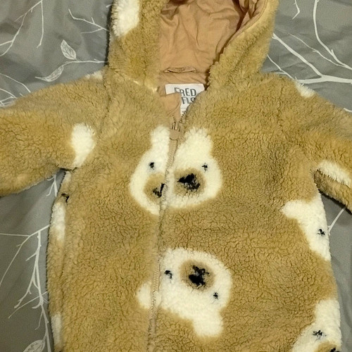 Fred flo baby hooded fleece - fred,