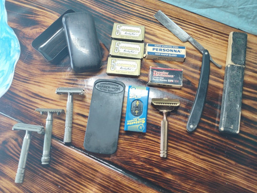 Vintage razor shaving lot - vintage,