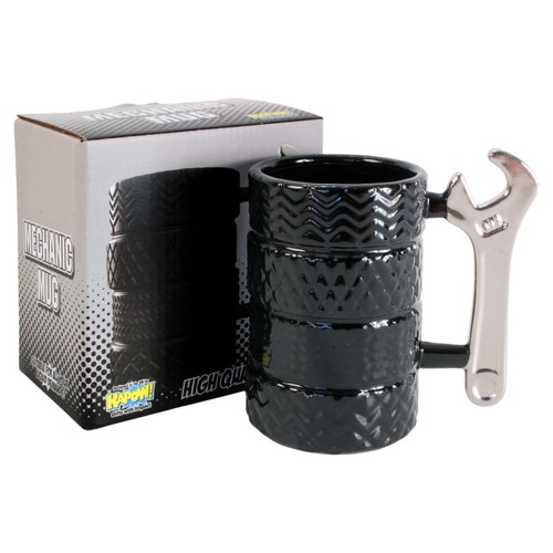 Mechanic themed ceramic mug - mechanic,