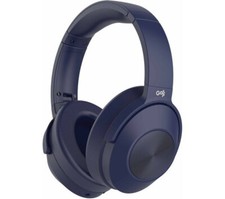 GOJI GTCBTNC24 BLUETOOTH WIRELESS NOISE CANCELLING HEADPHONES RECHARGEABLE BLUE