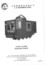 L.K Machinery TT-510 & TT-510P