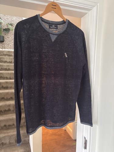 Aquascutum navy jumper fine - aquascutum,