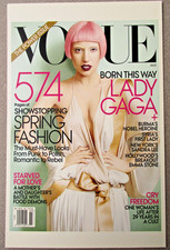 Postcard lady gaga vogue - postcard,