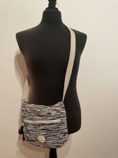 KIPLING BLACK CREAM CROSS BODY