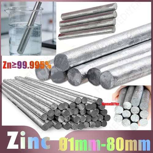 Zinc rods high purity - 99.99%,