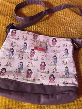 ** Gorjuss Girl Bag With Purple Strap **