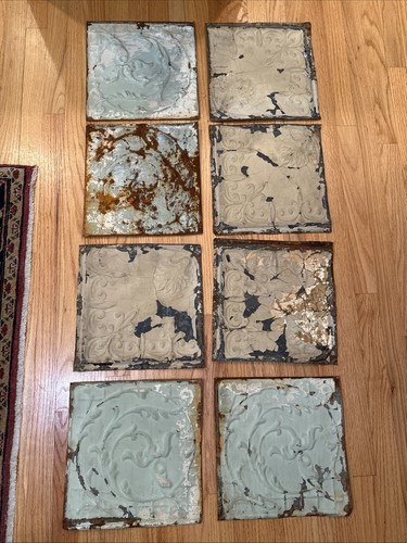 Antique pressed tin ceiling - antique,