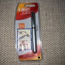 BIC Select Steel Ball Point Pen Style and Comfort Medium Point