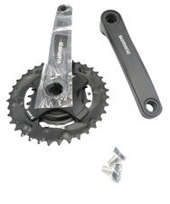 Shimano crankset FC-MT101-B2  36-22T/ 170mm /2x 9S W/O Chainwheel Black - H
