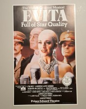 Evita West End Poster –