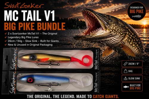 Svartzonker mctail big - big, pike