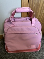 17” Wheeled Laptop Bag Pink
