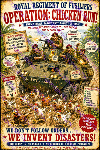 Royal regiment fusiliers - regiment,