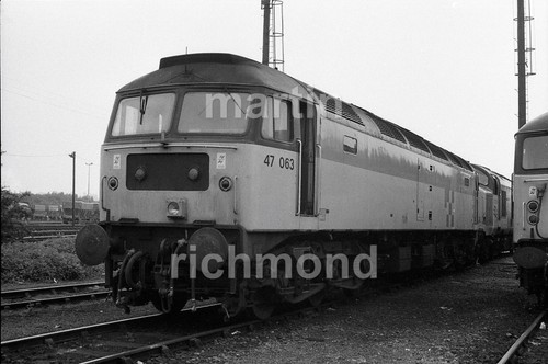 Westbury class 47063 - class, 47