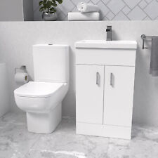 Nes Home White 500mm Cloakroom