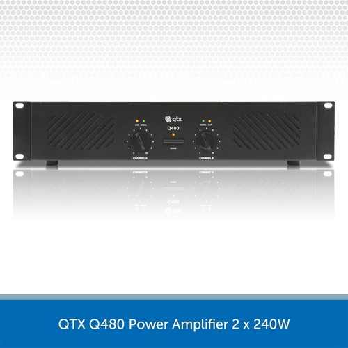Qtx q480 power amplifier - q480,