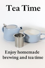 Ceramic Teapot with Stainless