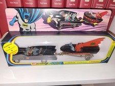 Batmobile and Batboat Corgi