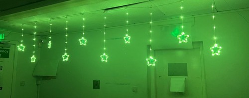 Star lights with - star,
