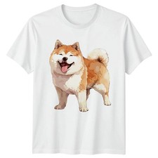 Smiling Akita T-Shirt Japanese