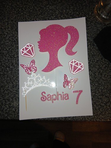 Barbie inspired personalised - barbie,