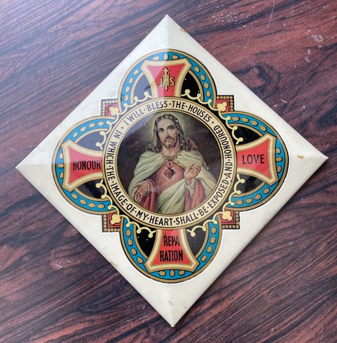 Vintage religious wall - wall, plaque
