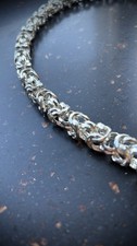 925 Sterling Silver Byzantine