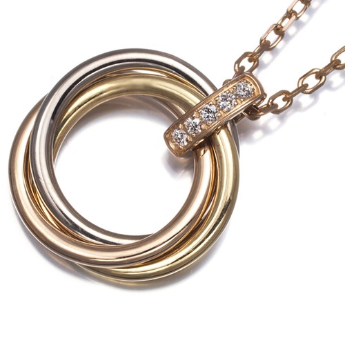 Auth cartier necklace - cartier, diamond