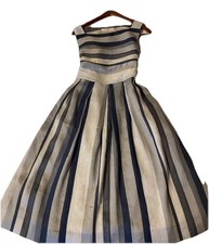 LK Bennett striped linen dress