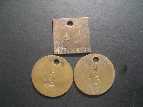 Colliery tokens tilmanstone - tokens,