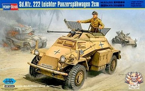 Hobby boss1 kfz - hobby, sd.kfz.222