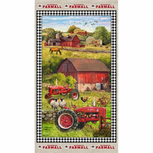 Farm tractor barn - barn, scenic