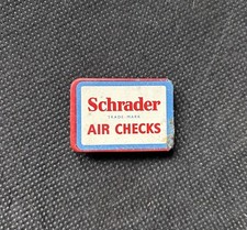 Old Vintage Original A Schrader Son 5 Short Valve Cores Air Checks Slide Top