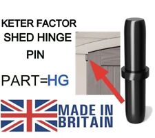 For Keter Factor Spare Replacement Part HG Hinge Pin New Made In Britain