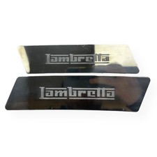 Lambretta side panel grills - side,