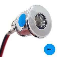 12V SMALL BLUE LED MINI SPOT LIGHT 12 VOLT MOTORHOME CAMPERVAN CARAVAN BOAT