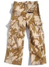 CAMO COMBAT TROUSERS boys 11-12 desert camouflage kids army cargo soldier pants