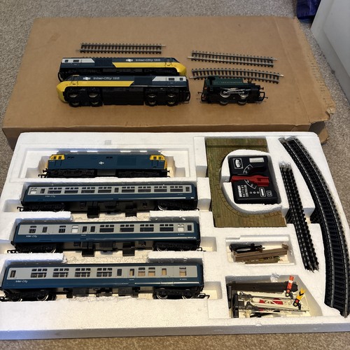 Hornby train set - lot,