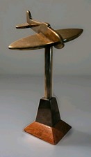 Spitfire WWII Trench Art Brass