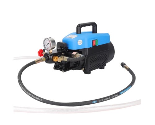 Electric pressure test pump - pressure,