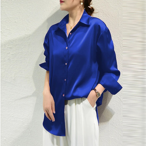Womens satin look long - satin,