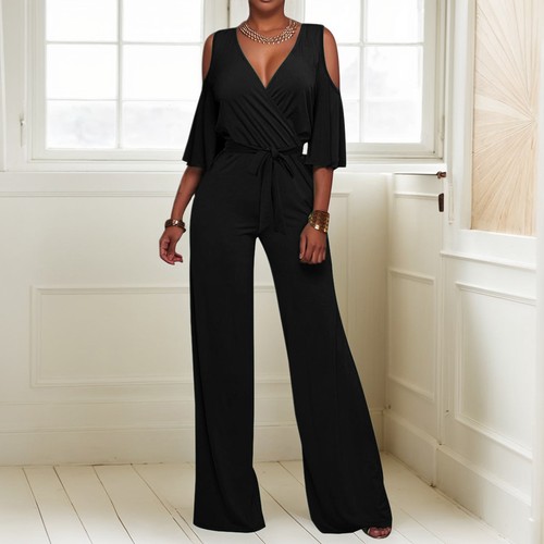 Women neck jumpsuit ladies - neck,
